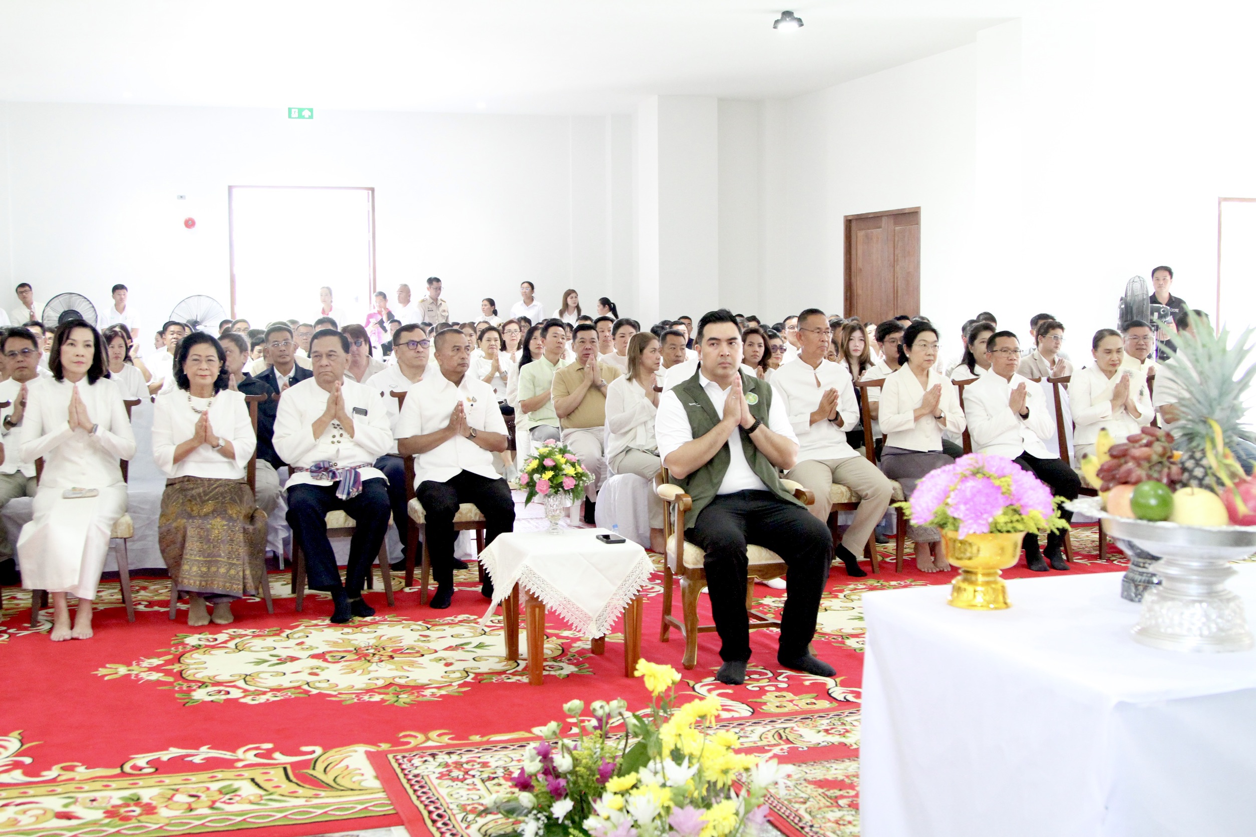 title - รองเลขาธิการ ส.ป.ก. ร่วมคณะ รมช.เกษตรฯ ทำบุญงานพืชสวนโลก พร้อมลงพื้นที่ตรวจเยี่ยม ส.ป.ก.อุดรธานี